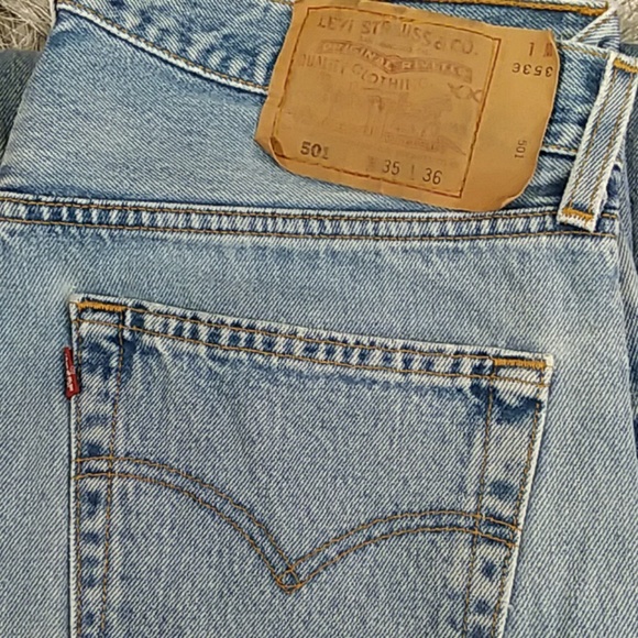 levis 501 35x36
